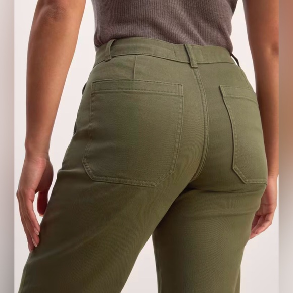 EUC Everlane The Utility Wide-Leg Cropped Pant Size 16 - Picture 3 of 4